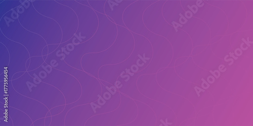 Abstract Gradient Background with Purple and Pink Hues and Subtle Wavy Contour Lines Pattern