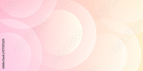 abstract background.modern.minimalist.pink and yellow gradations.circle effect.memphis.trendy .eps 10