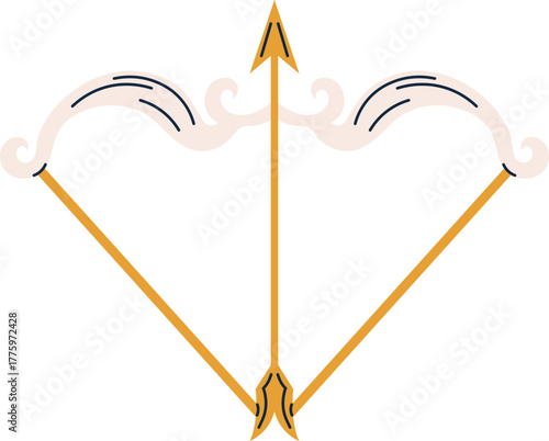 Zodiac Sign Illustration Esoteric Spiritual Astrology Motifs Celestial Elements and Horoscope Symbols constellation