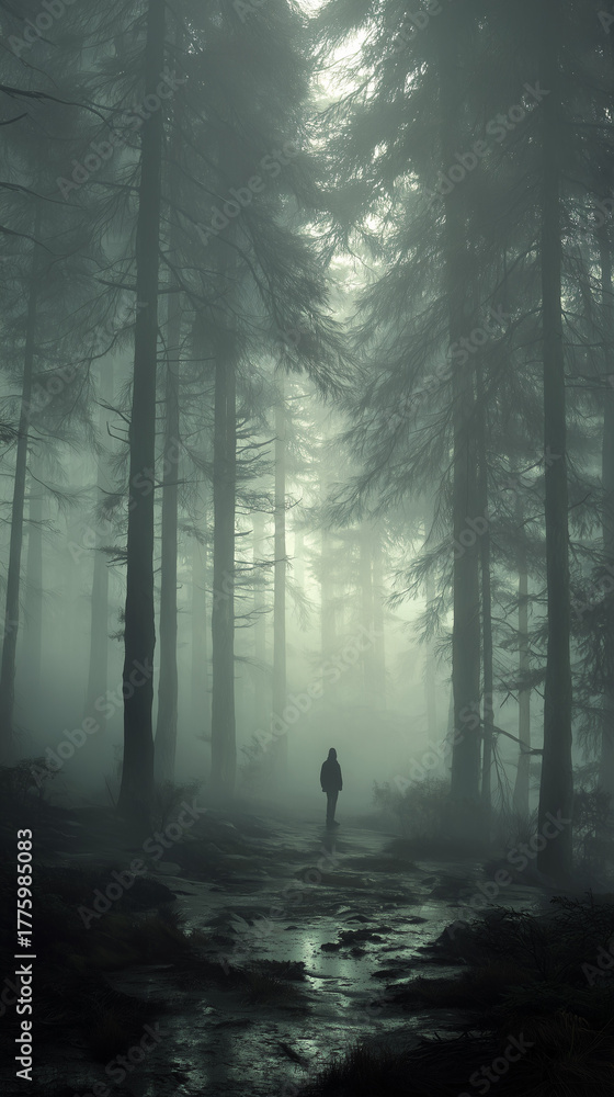 Obraz premium Alone 010