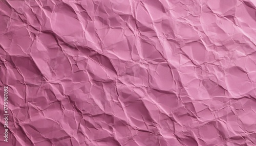Wallpaper Mural Pink Crumpled Paper Texture with Dramatic Shadows Torontodigital.ca
