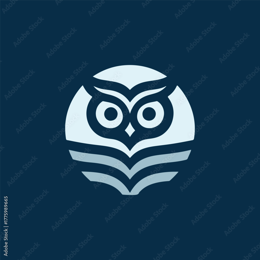 Fototapeta premium Owl Mark Logo