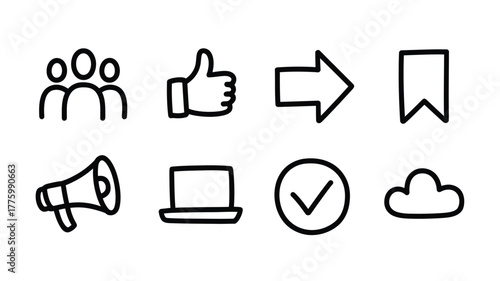 Engaging social media icons for modern digital campaigns reach your audience with trending visuals and boost brand awareness with these cool graphics