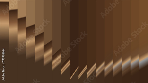 Abstract geometric composition with vibrant color palette