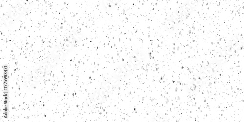 Vector particle rock concrete black and white old wall , floor tiles terrazzo stone marble interior. white, black grunge rock abstract tile vintage concrete smooth mosaic endless texture background.	