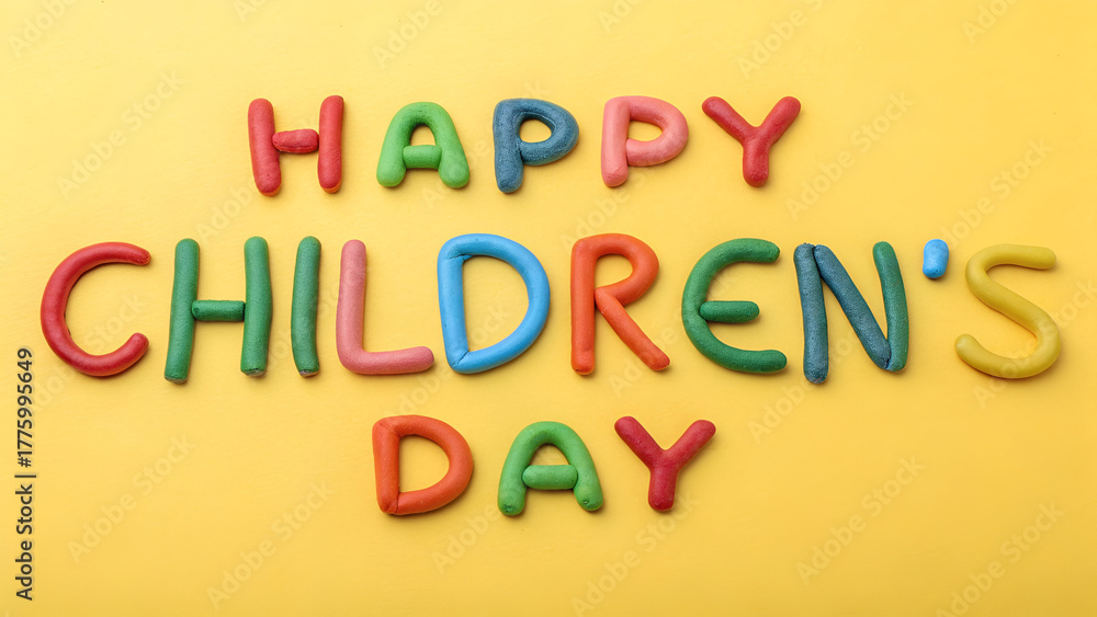 Fototapeta premium Happy children's day