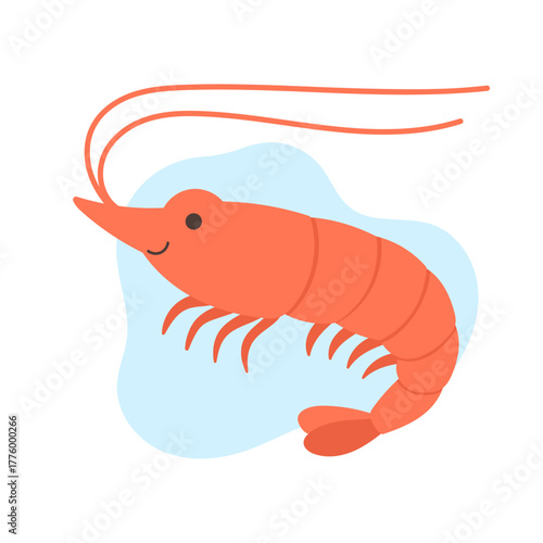 Antarctic krill drifts through icy waters, krill glows in pastel ocean tones, krill represents essential marine life supporting whales and seals, symbol of ecosystem balance and beauty.