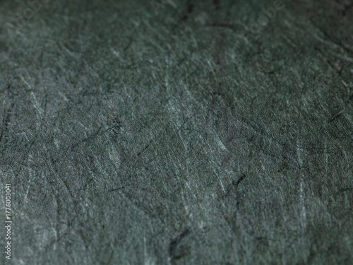 ボケ感の美しい　和紙　深緑