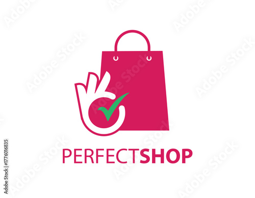 Perfect Shop Logo Design	

