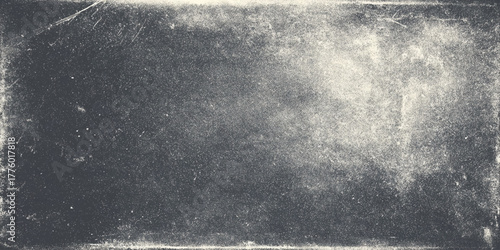 Old black grunge textured wall background with vintage industrial cracks rough aged surface detail and abstract distressed tone.