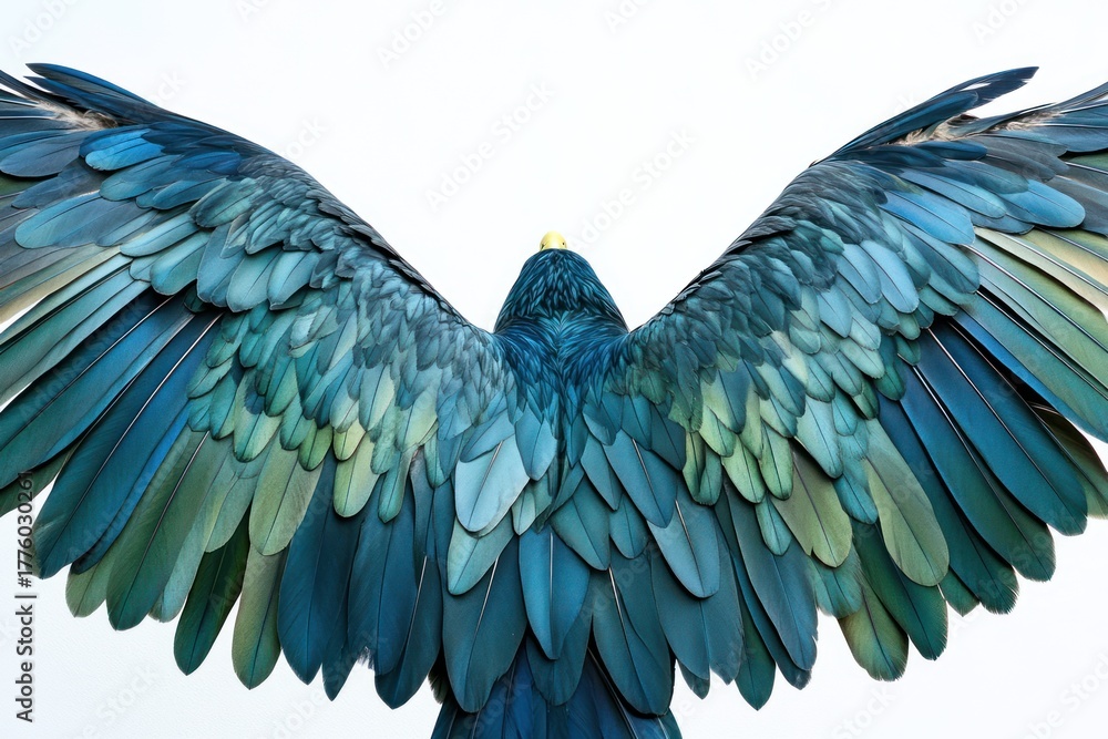 Obraz premium Feathered Wings Spread Wide