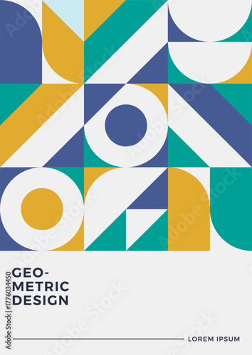 Retro Vintage Cover Poster Design Vector