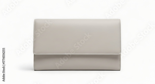 Wallpaper Mural Elegant light grey tri-fold wallet, a minimalist accessory for everyday essentials Torontodigital.ca