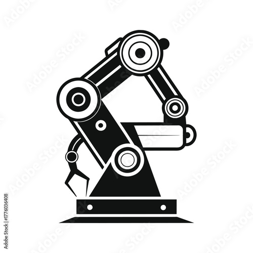 Robotic Arm is an automated mechanical limb performing precision tasks in manufacturing, assembly, and industrial automation.