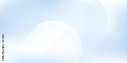 Blue art studio room. Limbo light background. Abstract 3d backdrop for product presentation modern