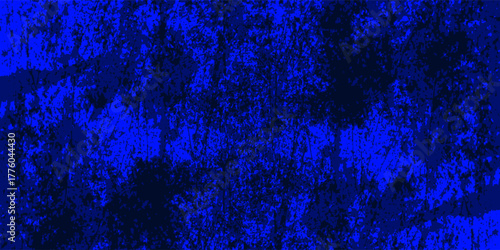 Modern beautifully textured royal blue painted surface with subtle lighting and brush abstract