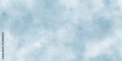 Bright blue summer sky cloudscape with white clouds, a perfect nature light texture backdrop or abstract air wallpaper