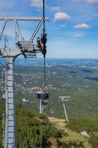 Sudetes, Giant Mountains, Śnieżne Kotły, Schneegruben, Szklarka, Kamienczyk, wodospad, Karkonosze, Sudety