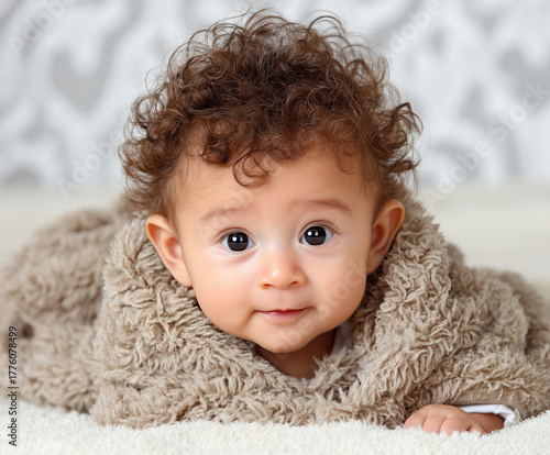 black baby isolated image
