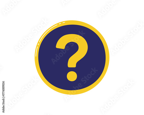 Question Mark Icon, Problem Query Symbol