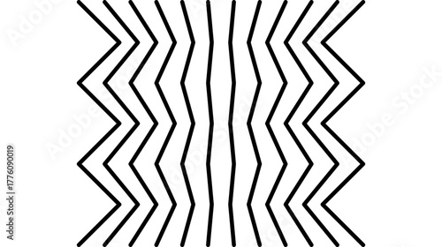 Muster aus zickzack-Linien