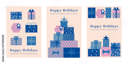 グリーティングカード　クリスマス・新年・プレゼント