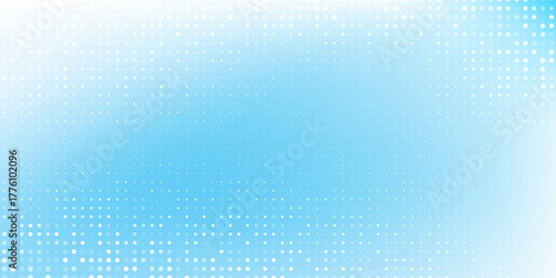 Abstract colorful dotted art abstract background with white and blue color, halftone effect art modern design simple