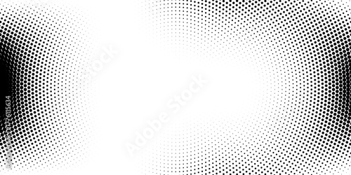 grunge Halftone white and black dots pattern and black gradient grunge texture background. Dotted line comic sport style vector illustration