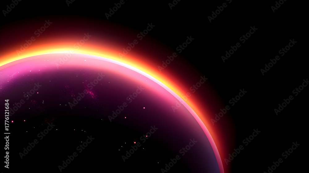 Obraz premium alien planet earth