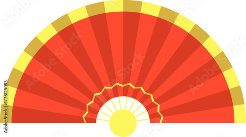 Lunar New Year Folding Fan 