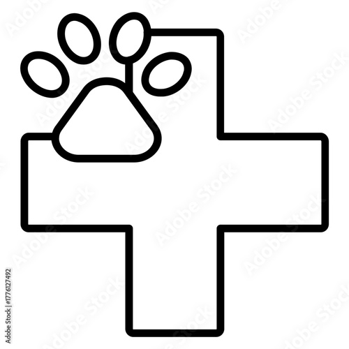 Pet Vet Clinic Icon
