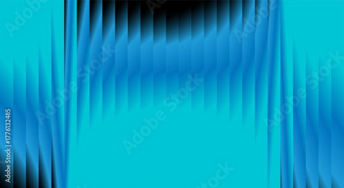 Abstract blue and turquoise vertical lines with a blurred effect