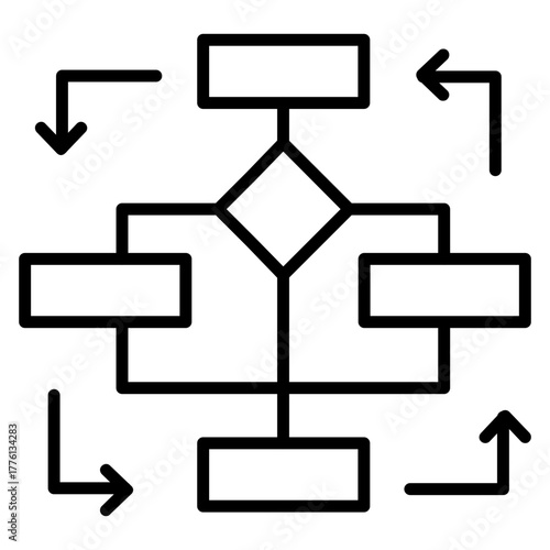 Oil Refining Process Icon