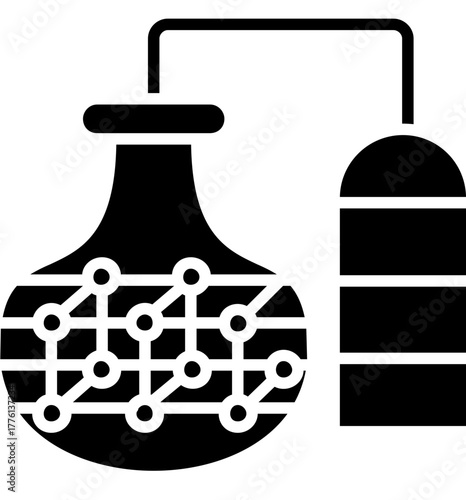 Petrochemical Flask Icon
