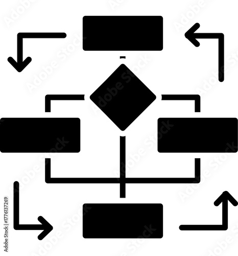Oil Refining Process Icon