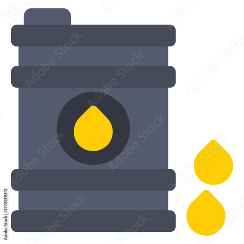 Oil Barrel Icon