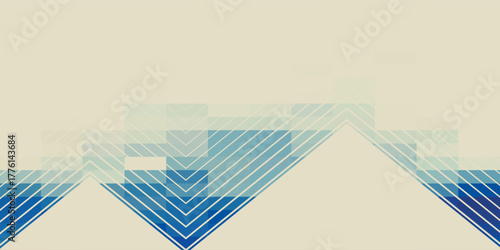 Abstract background with dynamic diagonal blue paint brush strokes on a white canvas, creating a grunge texture.