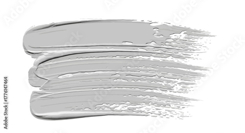 Abstract vector watercolor brush strokes, set of 5 expressive swipes and splatters for artistic designs