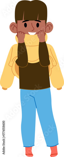 Girl Wear in Winter Outfit