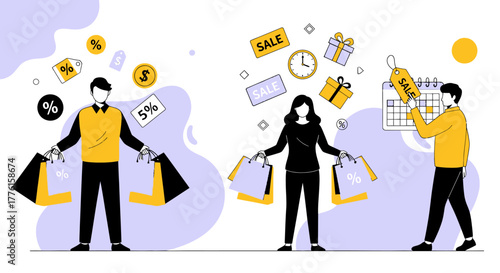 dynamic retail discounts and promotions for avid shoppers during sale events