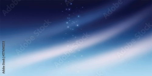 Abstract blue sky background with light rays soft gradient effect perfect for dreamy and ethereal designs