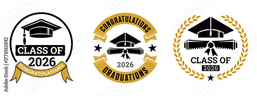 Graduation Class of 2026 Badge Design