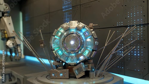 Illustration Representing Advanced Machine Cognition and Synthetic