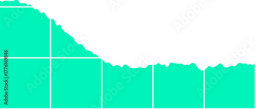 Abstract Torn Grid Paper