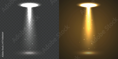 Yellow Spotlight Beam Light