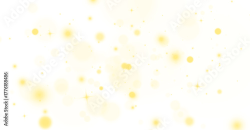 Glitter magic sparkle glowing dust trail softly shining through night.
