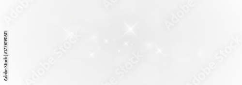 Magic glowing glitter dust sparkle trail shining softly across golden background.
