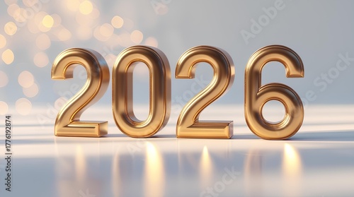 Golden 2026, new year celebration