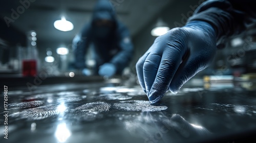 Detailed Examination of Fingerprints in Forensic Laboratory Setting