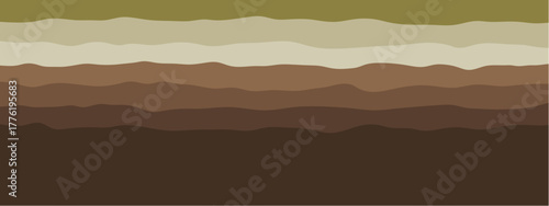 Abstract soil and rock layers. 